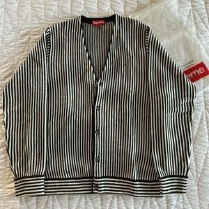 SUPREME STRIPED CARDIGAN
